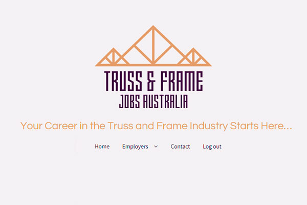 web design for truss and frame jobs australia
