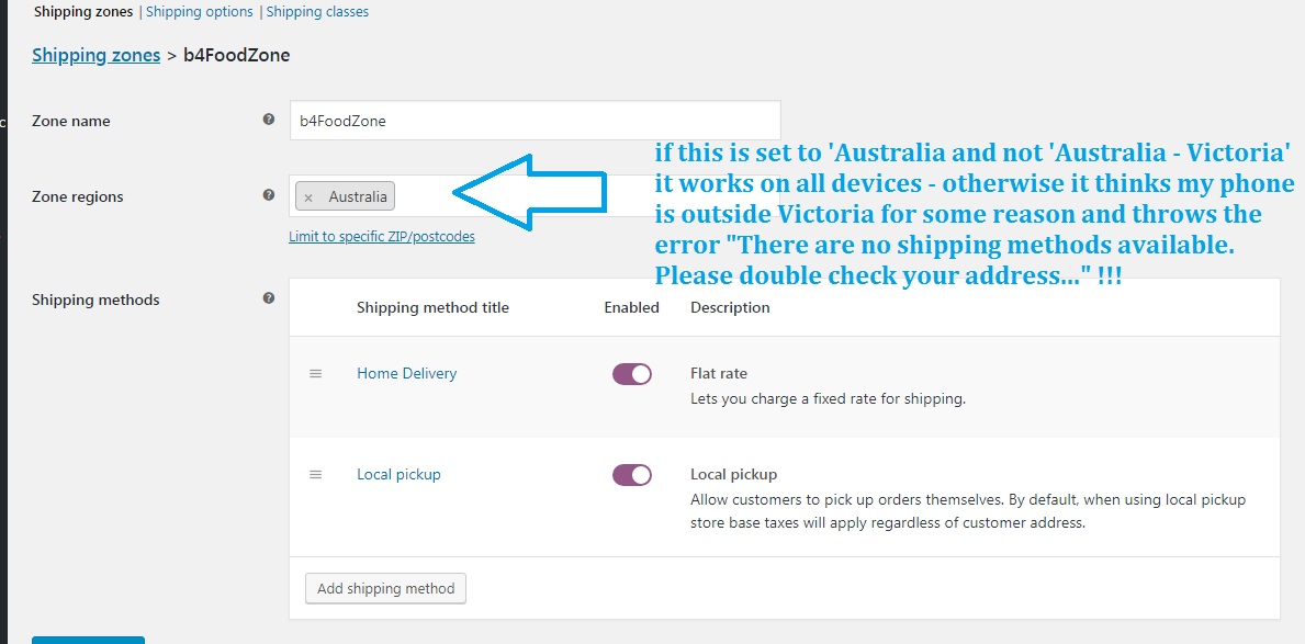 b4 food and wine woocommerce-delivery-options-not-working 05
