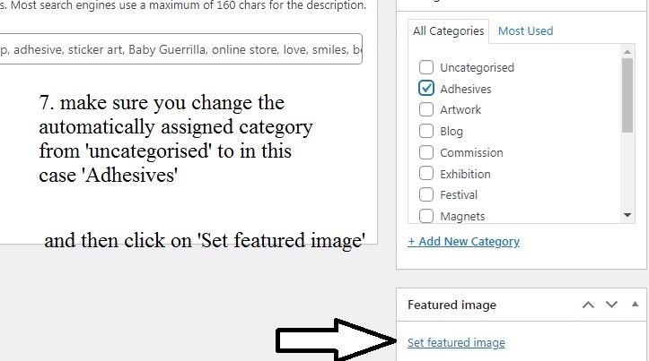 Creating a new shop item in wordpress post using existing post as template