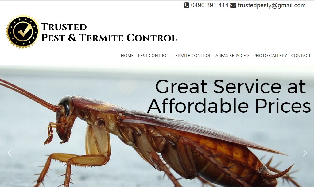 Web Design for Trusted Pest and Termite Control
